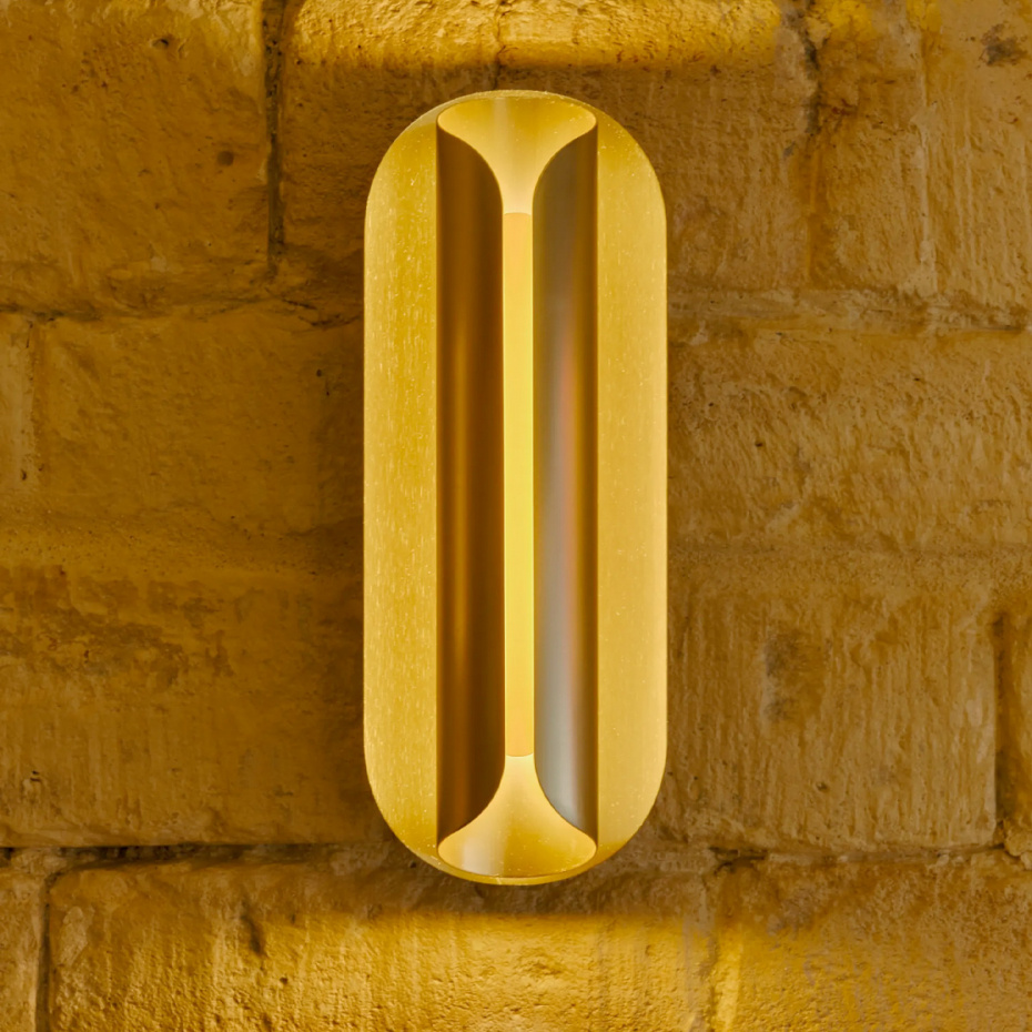 Rosalie Vägglampa Gold