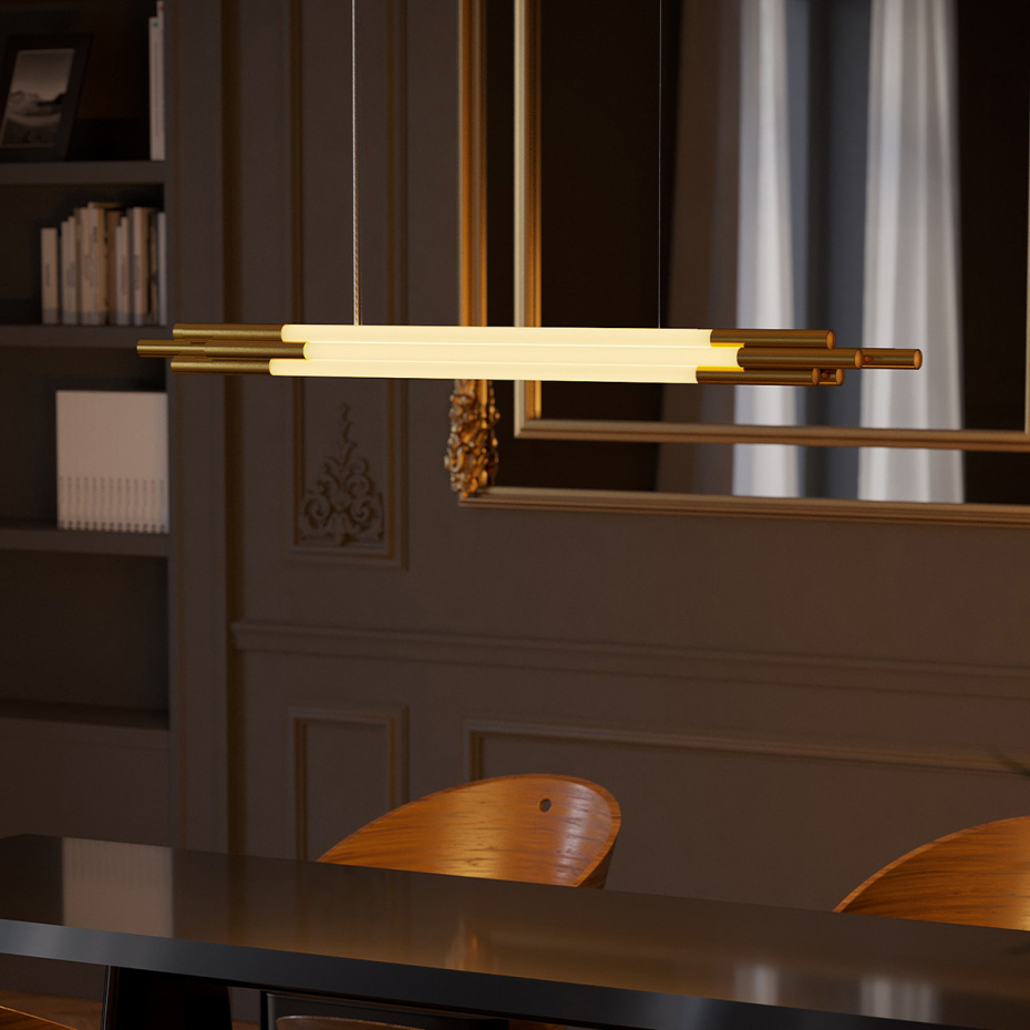 Org 1300 Pendant Horizontal Gold