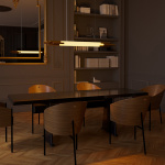 Org 1300 Pendant Horizontal Gold Org 1300 Pendant Horizontal Gold