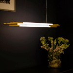 Org 2000 Pendant Horizontal Gold Org 2000 Pendant Horizontal Gold