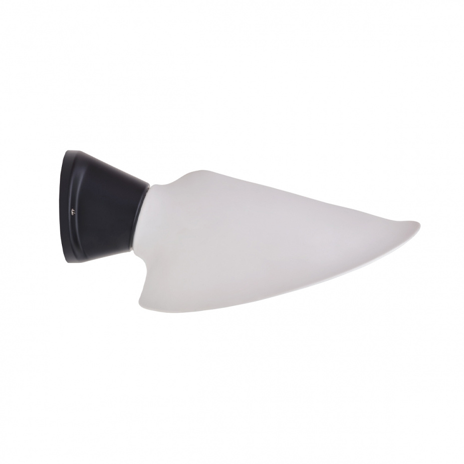 Plume Bathroom Vägglampa Black/Porcelain IP44