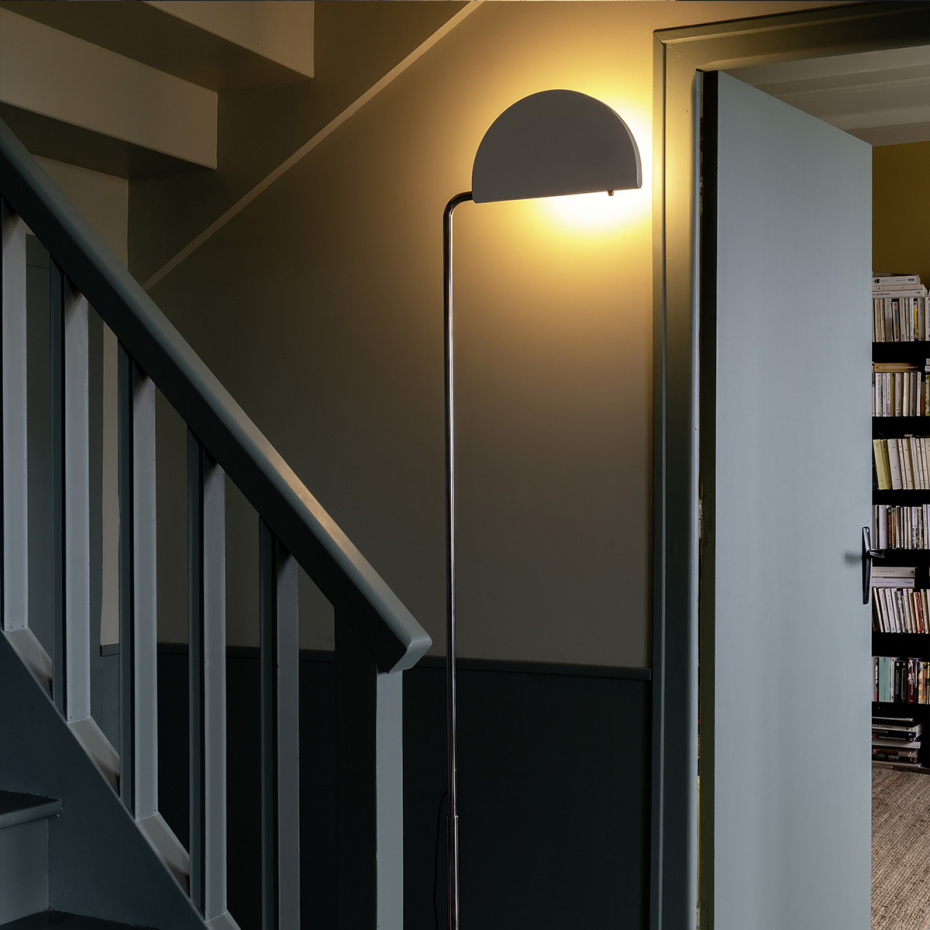 Mezzaluna Golvlampa White