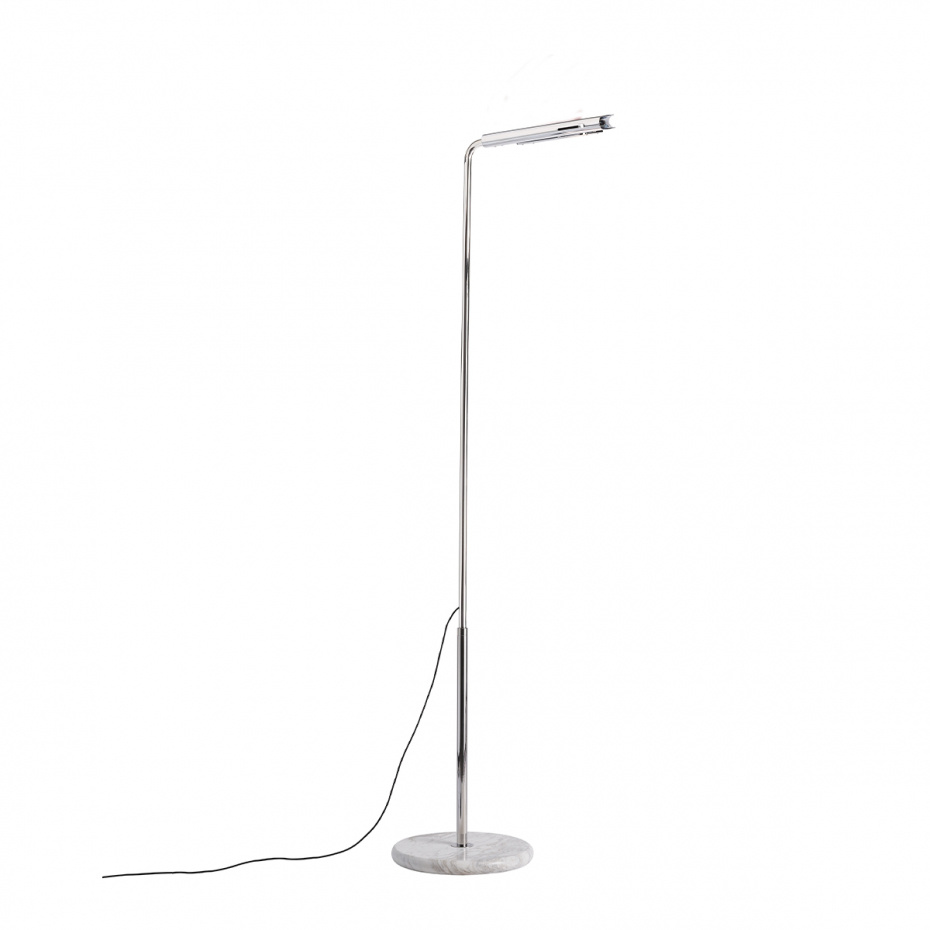 Mezzaluna Golvlampa Chrome