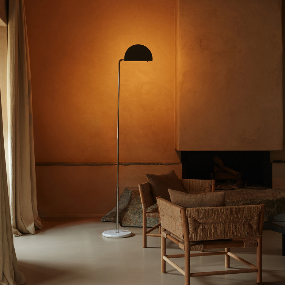 Mezzaluna Golvlampa Blue