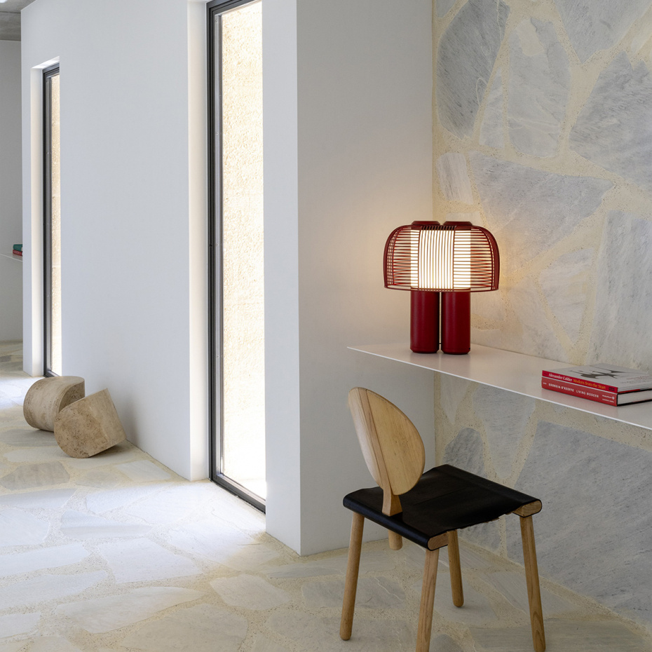 Yasuke Bordslampa Red/Red