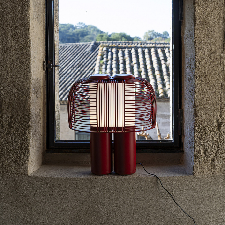Yasuke Bordslampa Red/Red