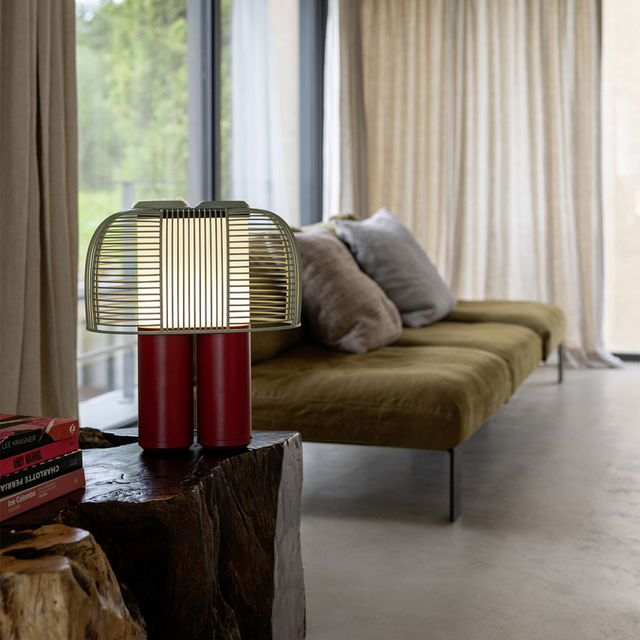 Yasuke Bordslampa Red/Green