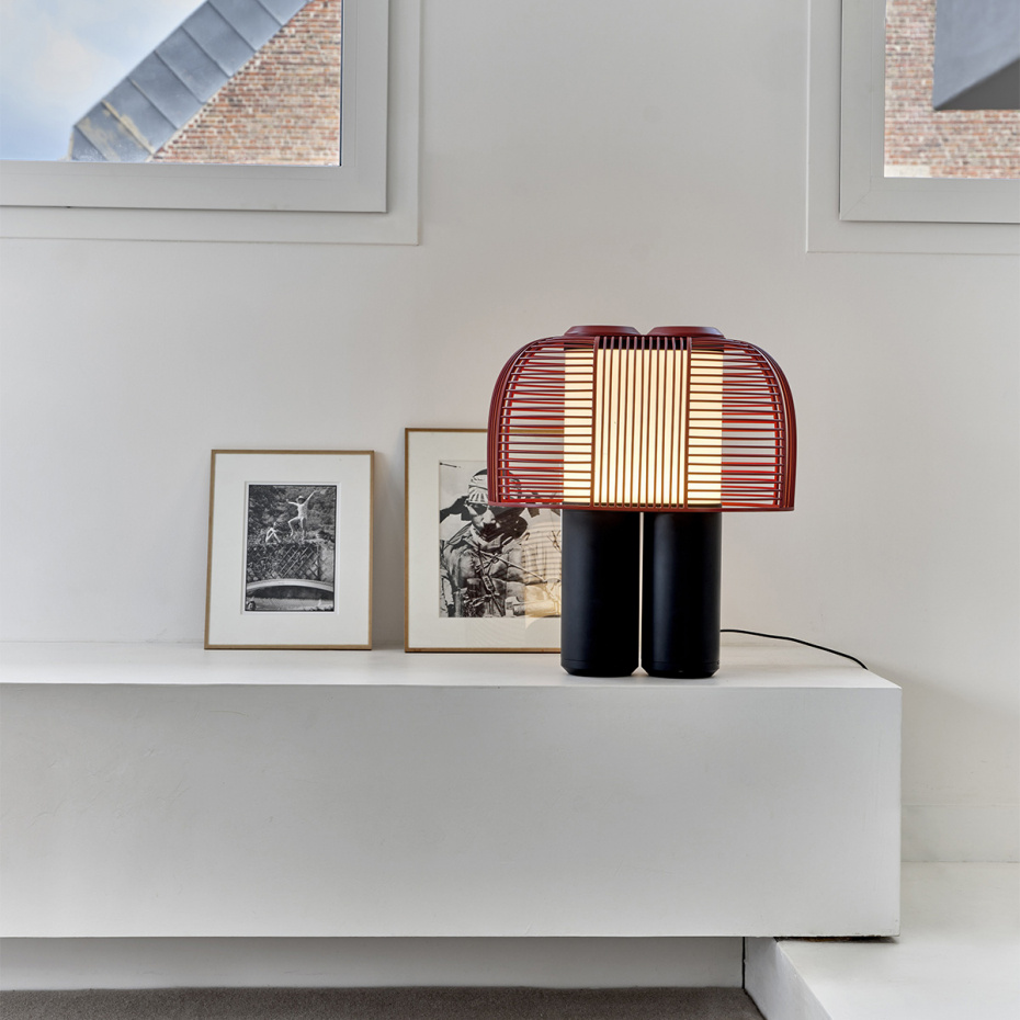 Yasuke Bordslampa Black/Red