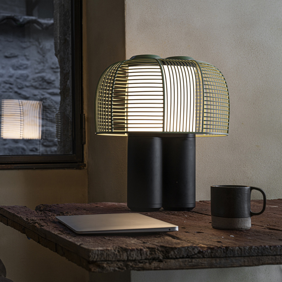 Yasuke Bordslampa Black/Green