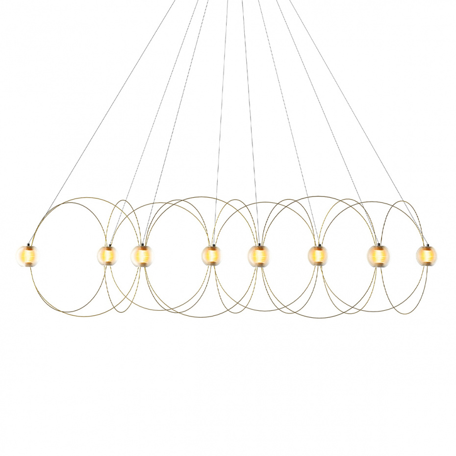 Munari 8 Ljuskrona Gold