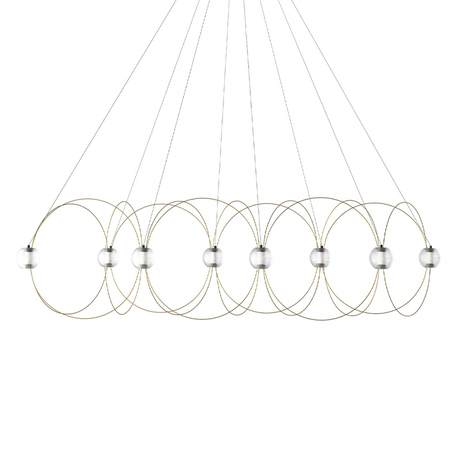 Munari 8 Ljuskrona Gold
