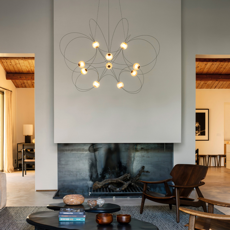 Munari 10 Ljuskrona Black