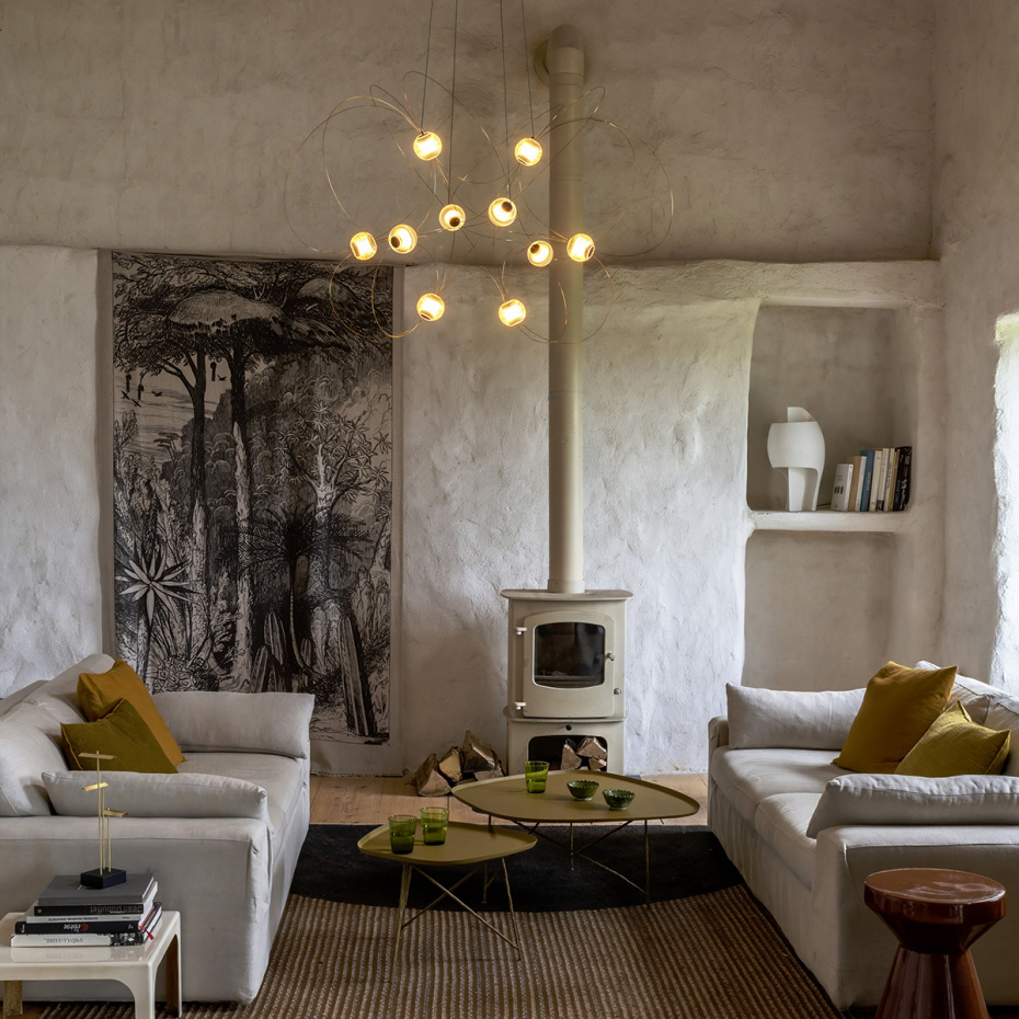 Munari 10 Ljuskrona Gold