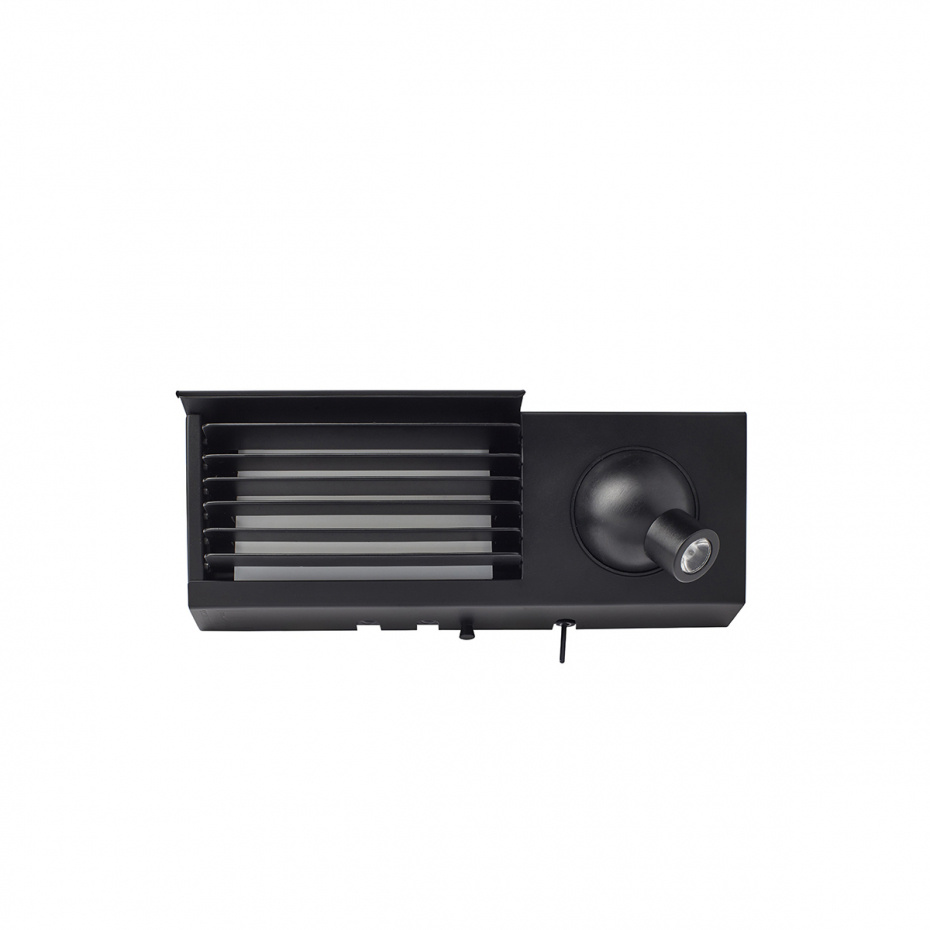 Biny Bedside Left Vägglampa Black/Black
