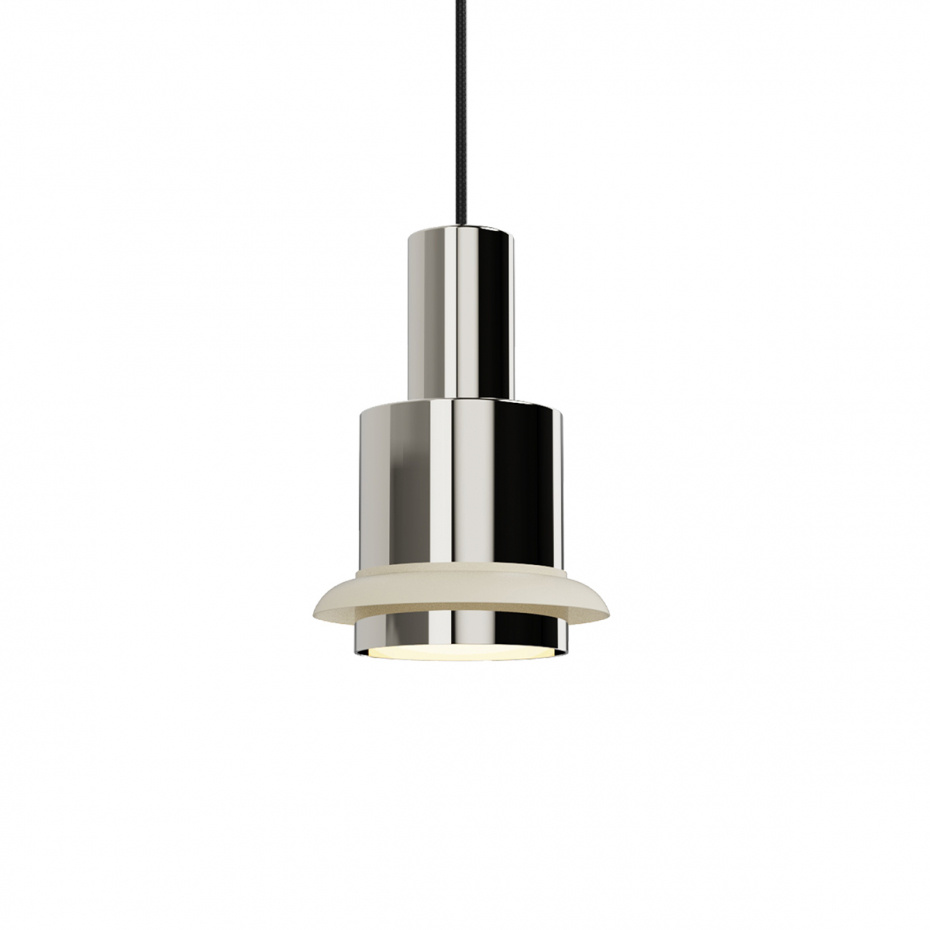 Chaumont 150 Pendel Nickel/White