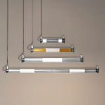 In The Tube 360° 700 Horizontal Pendel 2200K Silver IP65 In The Tube 360° 700 Horizontal Pendel 2200K Silver IP65