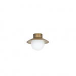 Spa Plafond Ø250 Rå Mässing/Opalglas IP44 Spa Plafond Ø250 Rå Mässing/Opalglas IP44