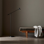 Cato Golvlampa Mattsvart Med Dimmer Cato Golvlampa Mattsvart Med Dimmer