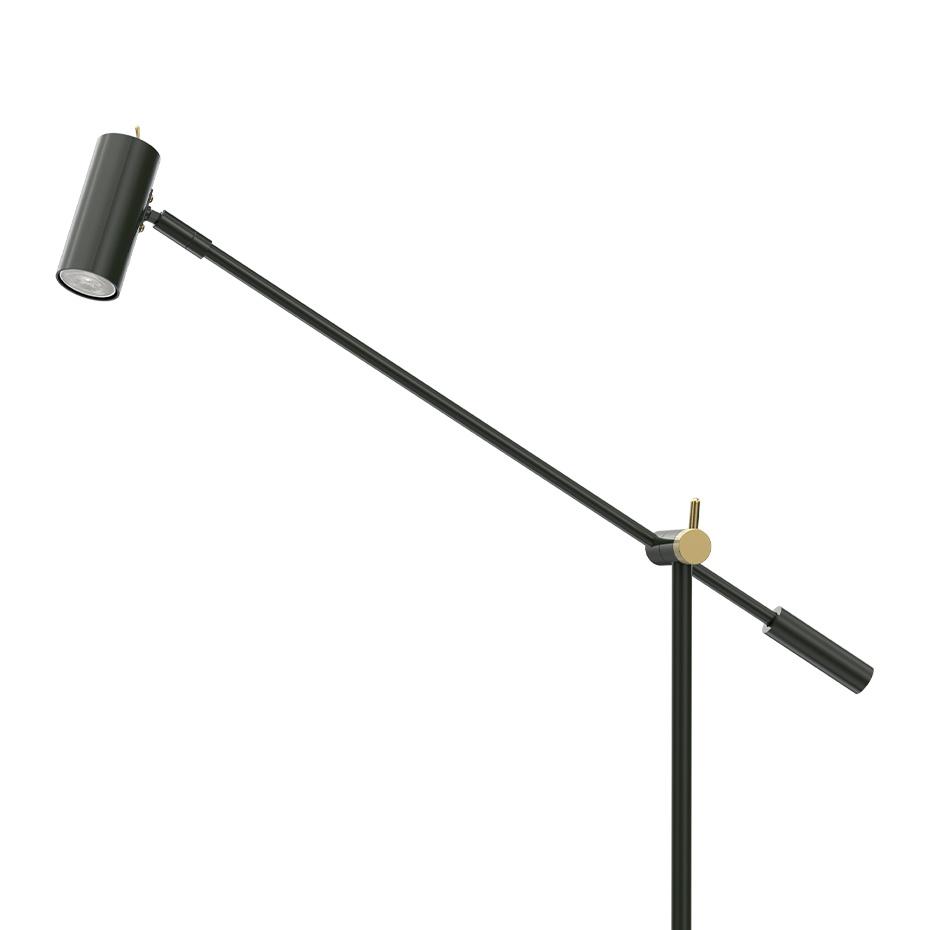 Cato Golvlampa Skogsgrön Växjö Elektriska 80 år