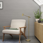 Cato Golvlampa Blankslipad Mässing Med Dimmer Cato Golvlampa Blankslipad Mässing Med Dimmer