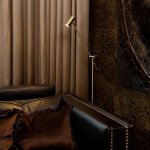 Cato Golvlampa Blankslipad Mässing Med Dimmer Cato Golvlampa Blankslipad Mässing Med Dimmer