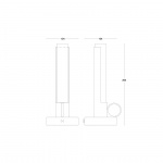 Visir Portabel Bordslampa Svart V2 Visir Portabel Bordslampa Svart V2