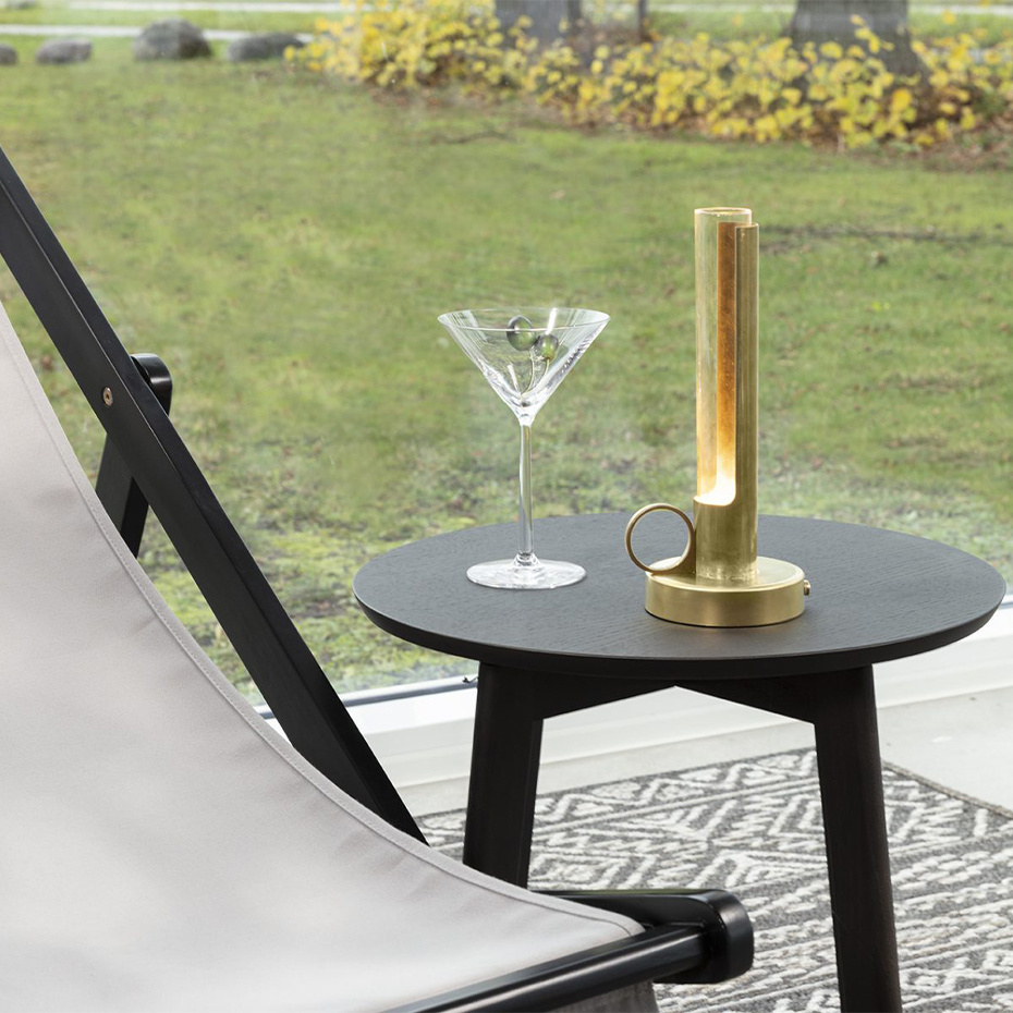 Visir Portabel Bordslampa Rå Koppar V2