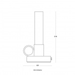 Visir Ambience Portabel Bordslampa Svart V2 Visir Ambience Portabel Bordslampa Svart V2