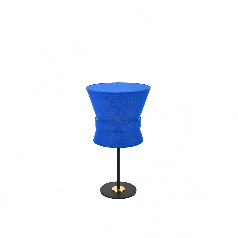 Bow Bordslampa Liten Svart/Midnight Blue