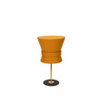 Bow Bordslampa Liten Rå Mässing/Yellow Ochre Bow Bordslampa Liten Rå Mässing/Yellow Ochre