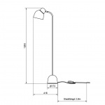 Bird Golvlampa Sand/Mässing Bird Golvlampa Sand/Mässing