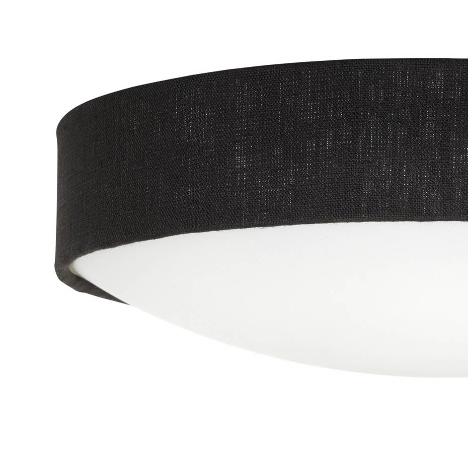 Kant Mini Plafond Ø320 Svart
