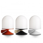Vinge Bordslampa Svart Struktur/Opalglas Vinge Bordslampa Svart Struktur/Opalglas