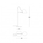 Streck Bordslampa Vit Streck Bordslampa Vit