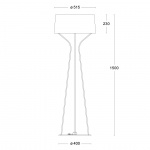 Aria Golvlampa Svart Aria Golvlampa Svart