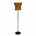 Bow Golvlampa Stor Svart/Yellow Ochre Bow Golvlampa Stor Svart/Yellow Ochre