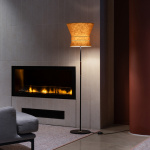 Bow Golvlampa Stor Svart/Cream White Bow Golvlampa Stor Svart/Cream White