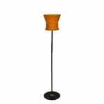 Bow Golvlampa Liten Svart/Yellow Ochre Bow Golvlampa Liten Svart/Yellow Ochre