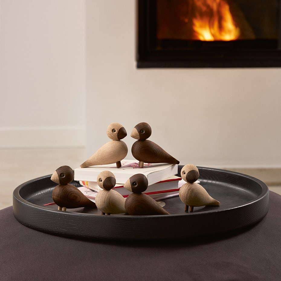 Turturduvor Sångfågel Ek/Rökt Ek