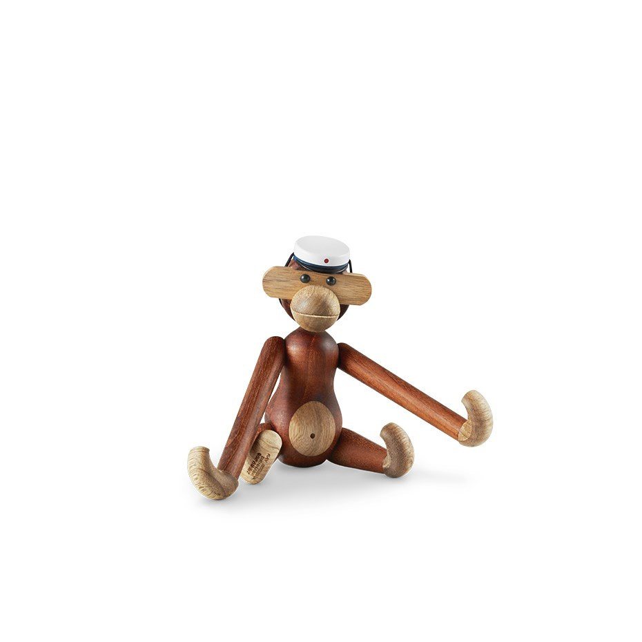 Studentmössa Träfigur Liten Blå