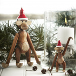 Tomtemössa Träfigur Mini Röd/Vit Tomtemössa Träfigur Mini Röd/Vit