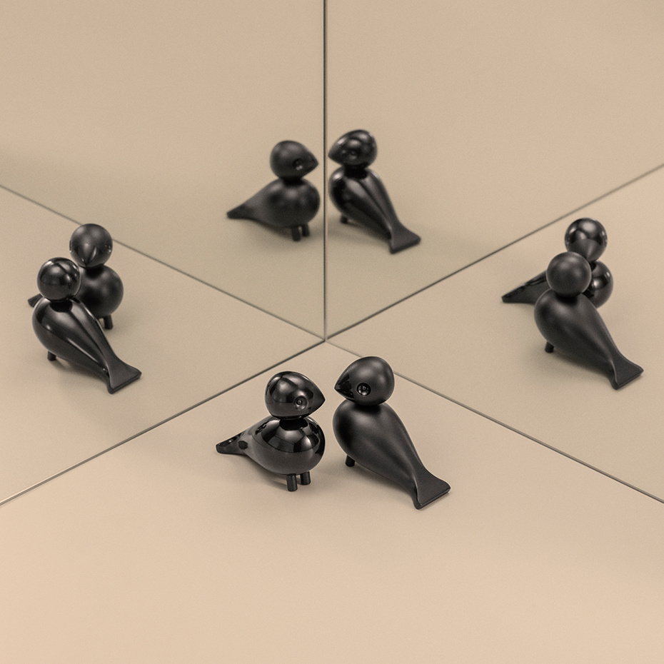 Turturduvor Sångfågel Svart