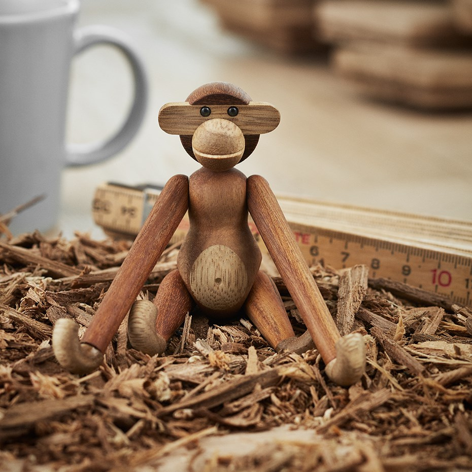 Apa Trädjur Mini Teak/Limba