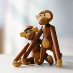 Apa Trädjur Liten Teak/Limba Apa Trädjur Liten Teak/Limba