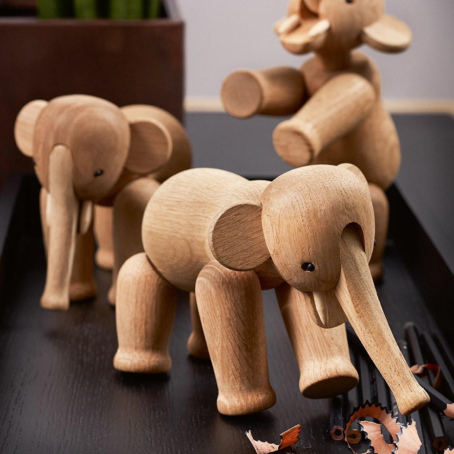 Elefant Trädjur Liten Ek