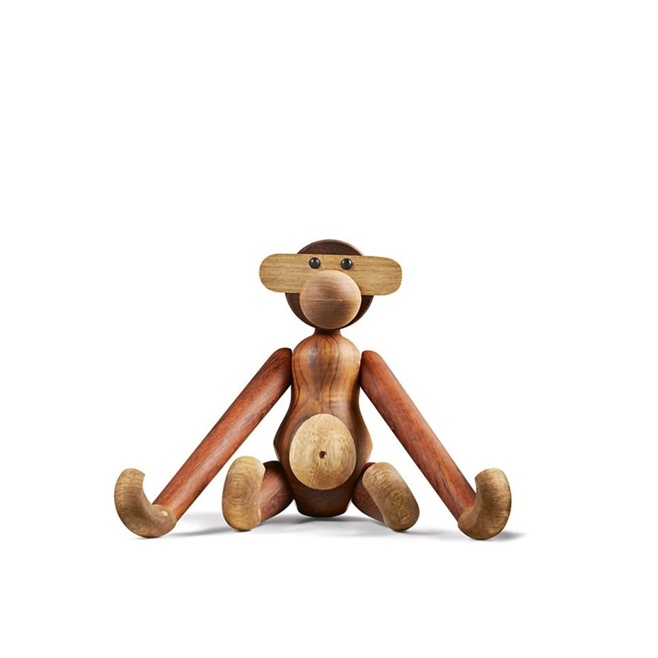 Apa Trädjur Medium Teak/Limba