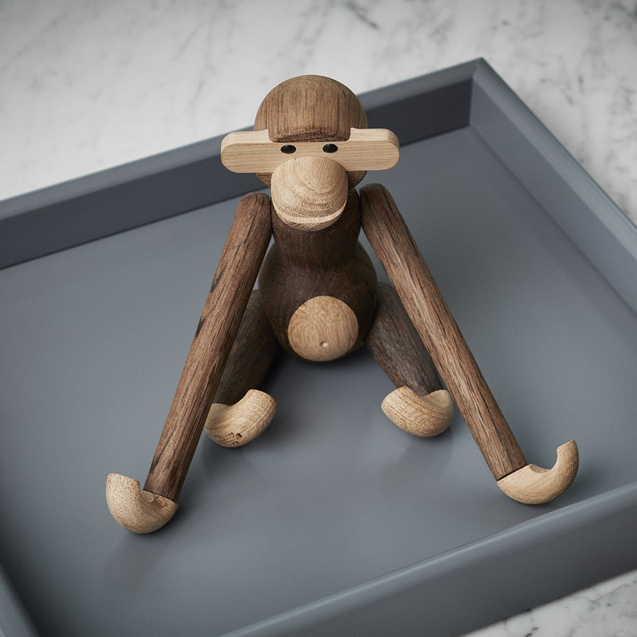 Apa Trädjur Liten Ek/Rökt Ek