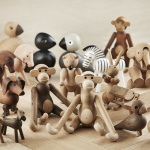 Apa Trädjur Liten Ek/Rökt Ek Apa Trädjur Liten Ek/Rökt Ek