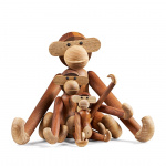 Apa Trädjur Stor Teak/Limba Apa Trädjur Stor Teak/Limba