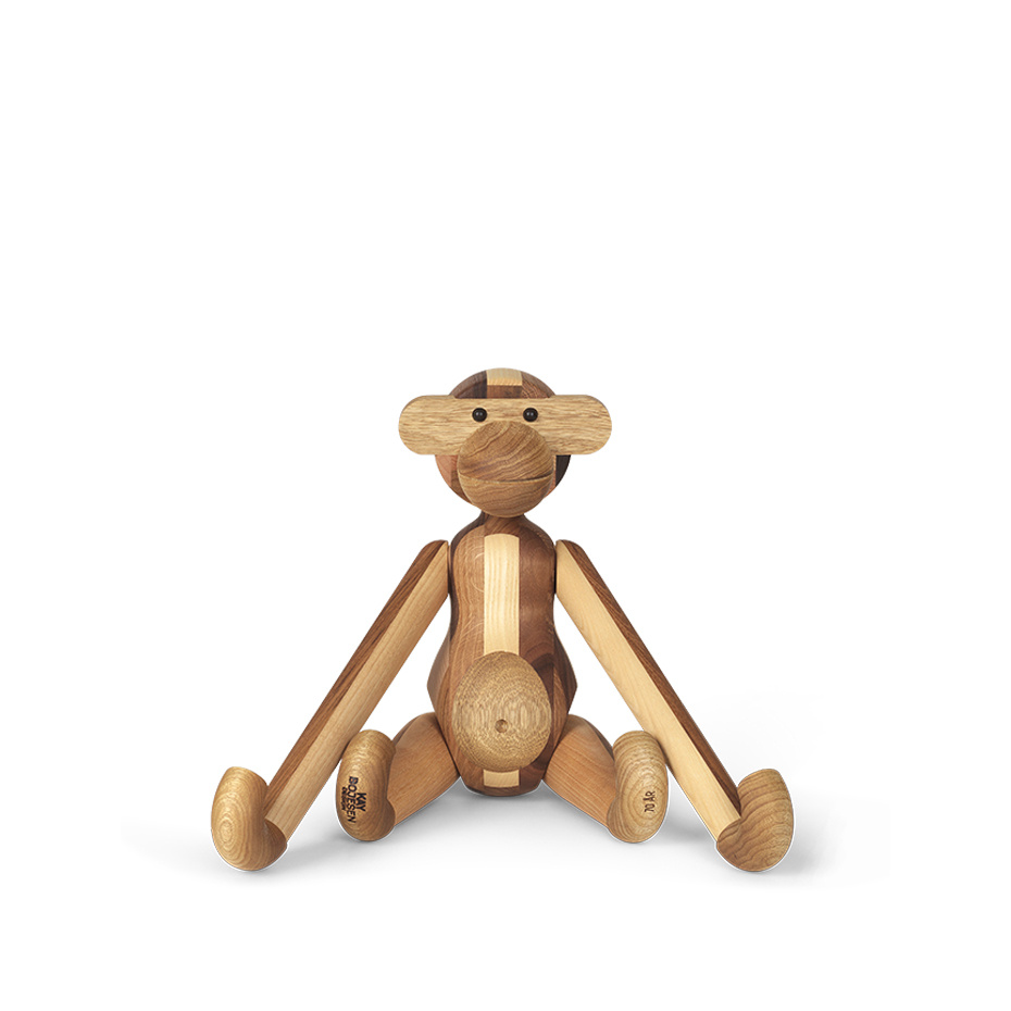 Apa Trädjur Medium Reworked Anniversary Blandade Träslag